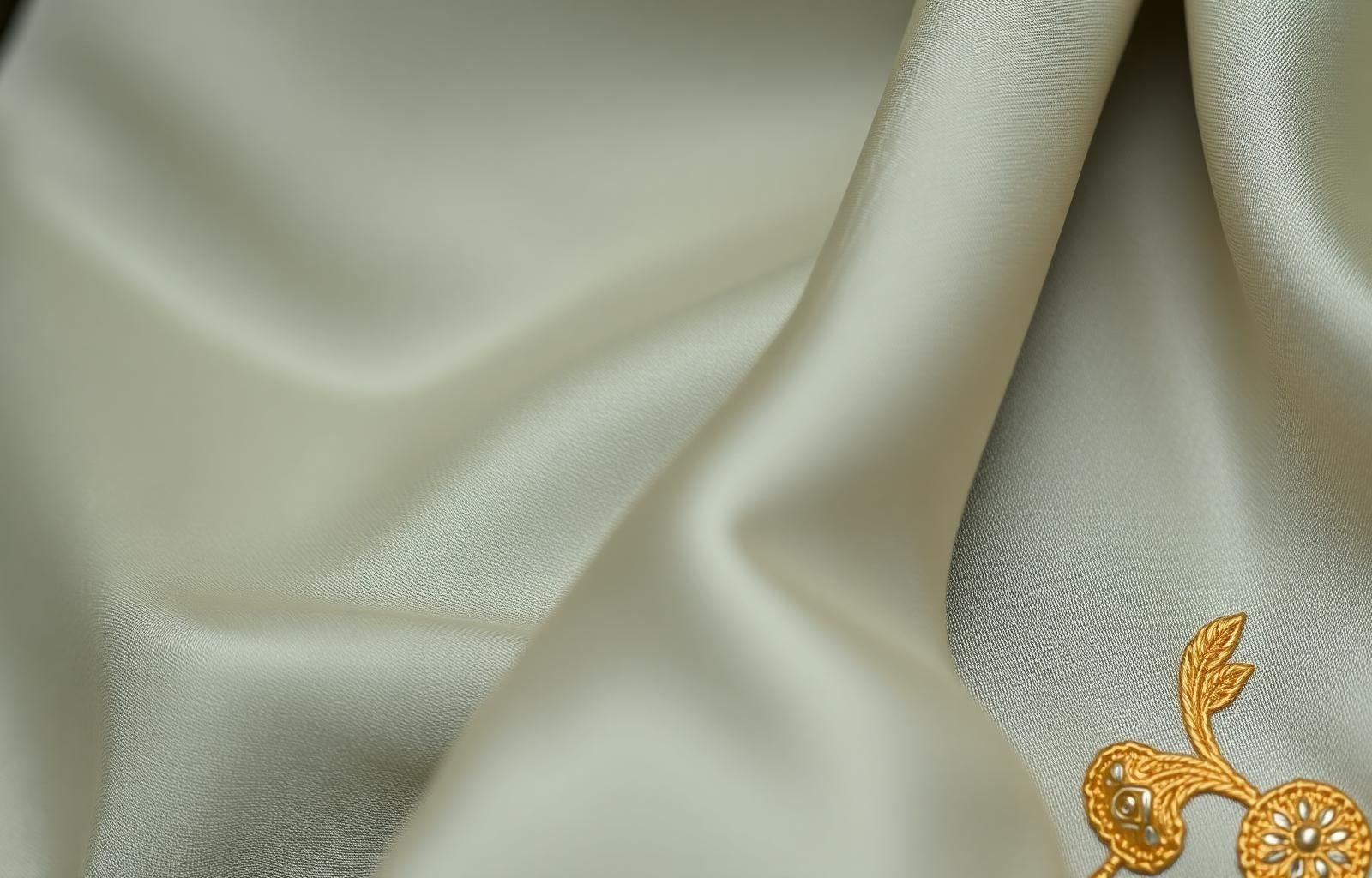 Luxury fashion brand story – editorial textile close-up